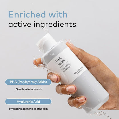 The Face Shop Alltimate PHA Toner, 200ml | Gentle Exfoliation & Smooth Skin | Hydrating Toner for Sensitive Skin | Korean Skincare
