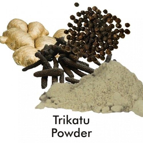 Namo Organic Trikatu Churna Powder - 100g - Dr Recommended Magical Blend of pipali, Black pepper, Sonth For Digetion | Respiratory Health | Stong Immunity