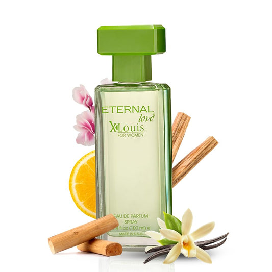 Eternal Love â€“ XLouis Eau De Parfum Women | Long-Lasting Perfume | Floral & Fruity Harmony | Travel-Friendly Grooming Essential | Refreshing Floral Scent | All-Day Freshness | 100ml