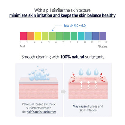 [PKY] Pyunkang Yul Low pH Pore Deep Cleansing Foam â€“ Korean Face Cleanser with Diatomite, Tea Tree & Centella, Soothes & Deeply Cleanses, Gentle Makeup Remover (100ml)