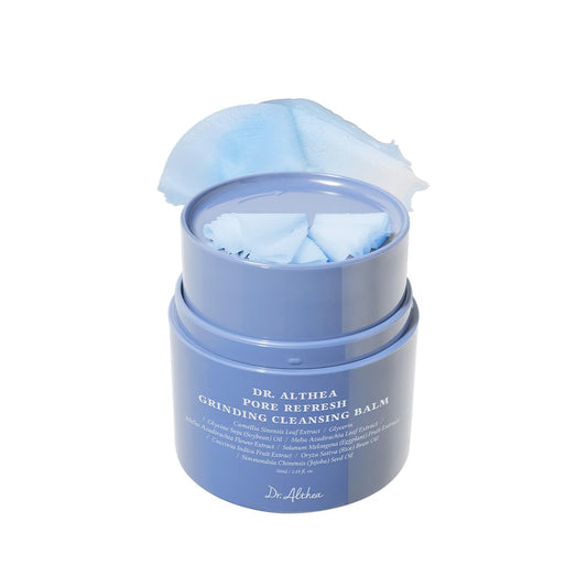 Dr.Althea Pore Refresh Grinding Cleansing Balm | Pore Cleanser with Green Tea Extract | Hygenic One-Step Makeup Cleansing Cream | For All Skin Types | Korean Vegan Skin Care | 50ml