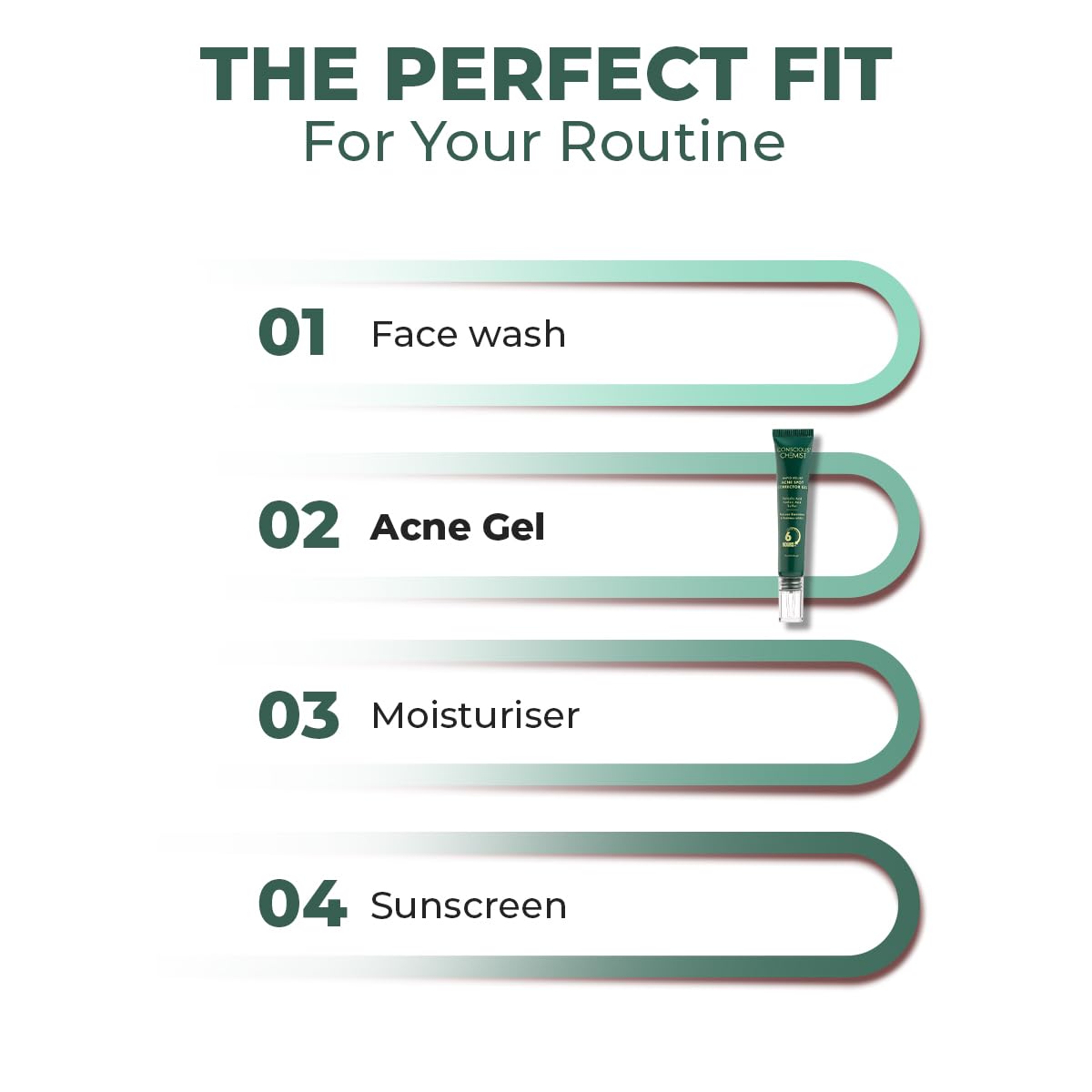 Conscious ChemistÂ® Rapid Relief Acne Spot Corrector Gel | 15g | Triple-Action Treatment with 2% Salicylic Acid & Azelaic Acid | Clears Pimples, Reduces Redness & Fades Dark Spots | For Men & Women