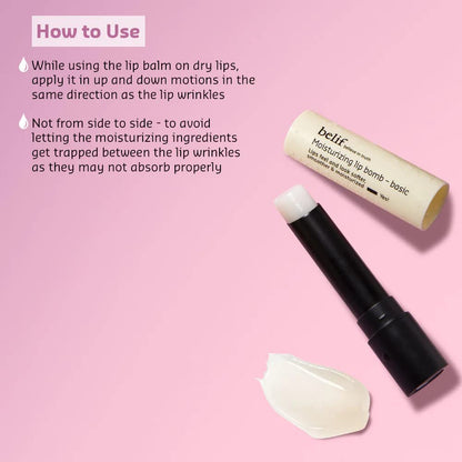 belif moisturizing lip bomb basic 3g