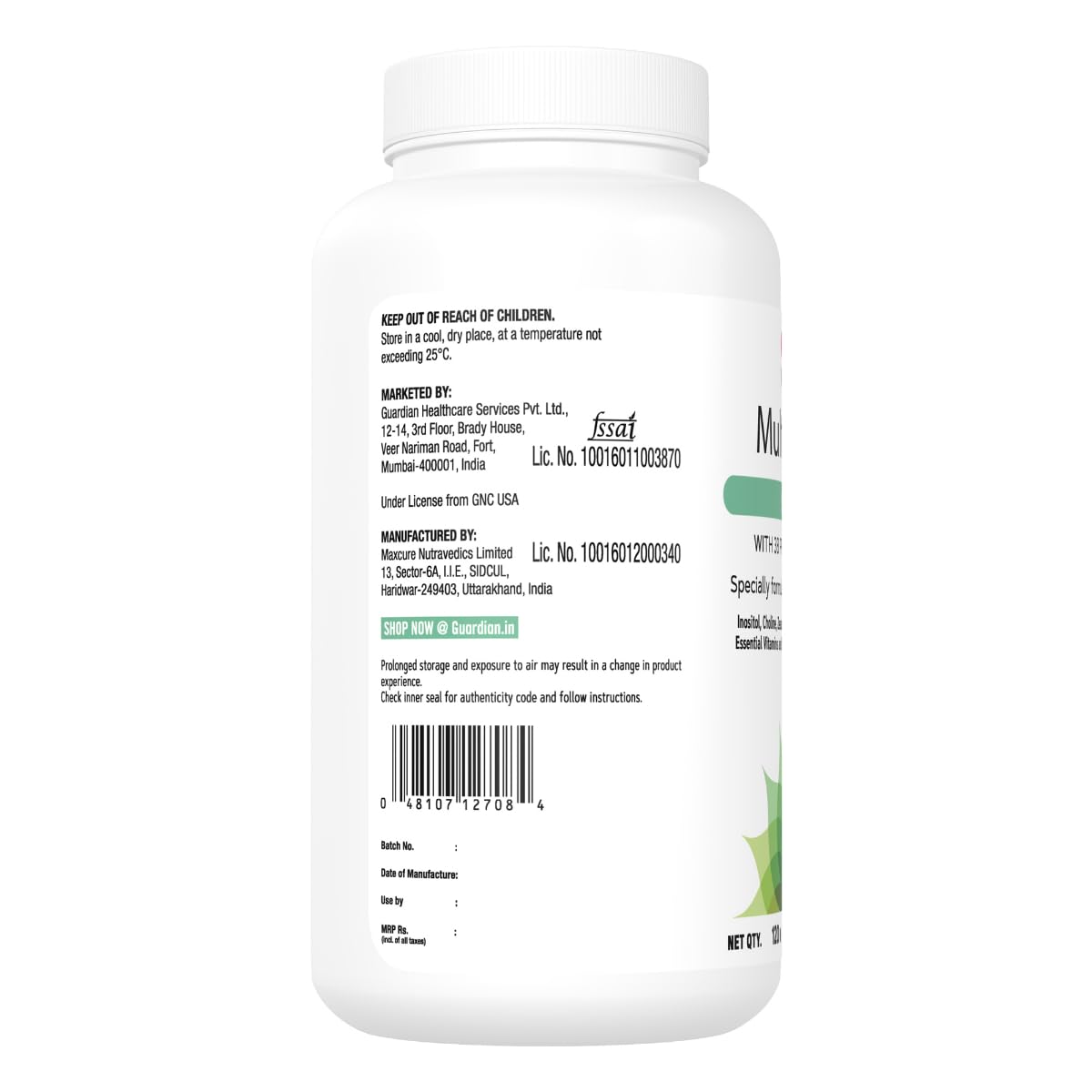 GNC Mega Men 50 Plus Multivitamin | 120 Tablets | 37 Premium Ingredients | Promotes Prostate Health | Boosts Immunity | Protects Heart & Vision | Supports Memory | Formulated In USA