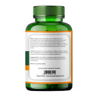 Divya Himalayan Morning Time Fat Burner â€“ 60 Tablets | Herbal Formula | Inspired by Himalayan Traditions