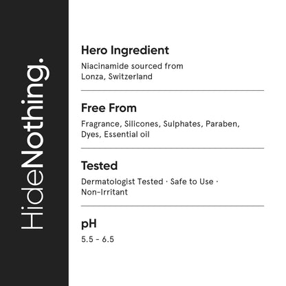 Minimalist Barrier Repair Niacinamide 5% Face Serum for Clear Glowing Skin | Reduces Dullness, Hydrates & Repairs Skin with Vit B3 & Hyaluronic Acid | Day & Night Serum for Dry & Sensitive Skin | For Women & Men | 30 ml