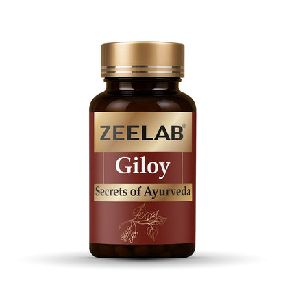 Zeelab Giloy Capsules | Supports Overall Health and Well-Being | Herbal Immunity Booster Supplements (100 Capsules)