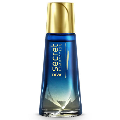 Secret Temptation Diva Luxury Perfume for Women | Long Lasting Smell & Aromatic Woody Fragrance | Eau de Parfum - 50 ml