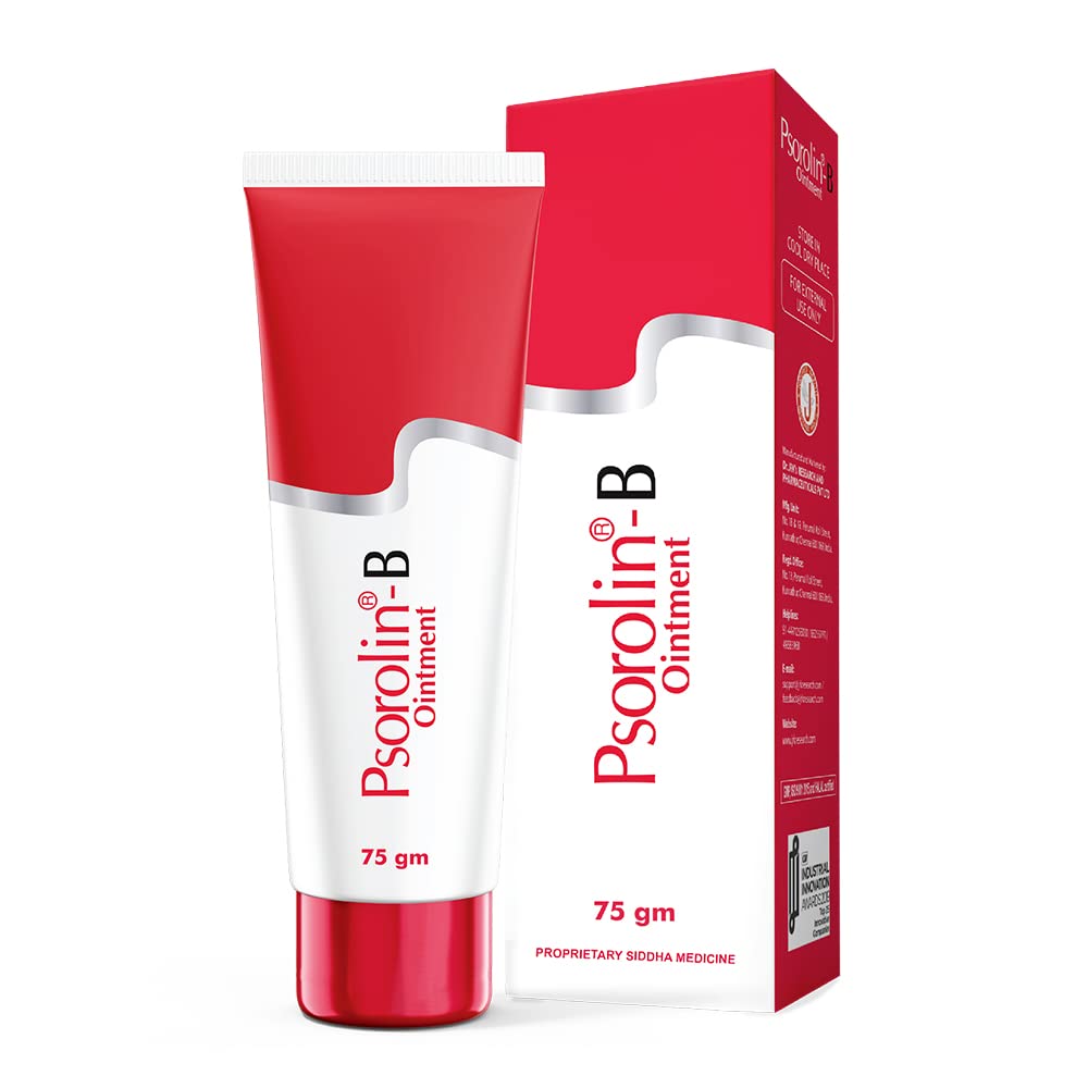 JRK's Psorolin B Ointment Cream for Psoriasis (75 gm)