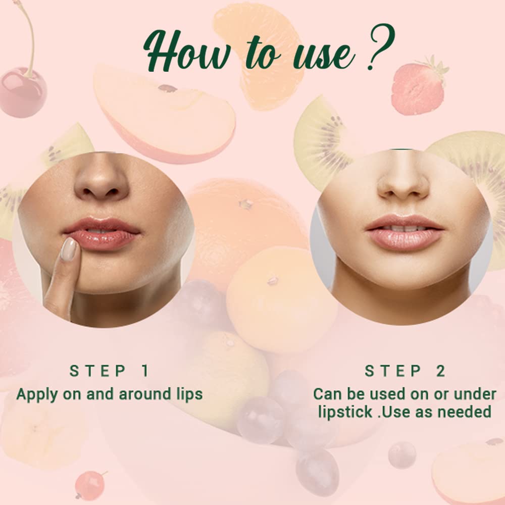 Biotique Berry Plumping Lip Balm | Smooths and Nourishing| Swells lips| Moisturized and hydrated | Long Lasting Protection and Refreshing |100% Botanical Extracts| All Skin Types | 12G