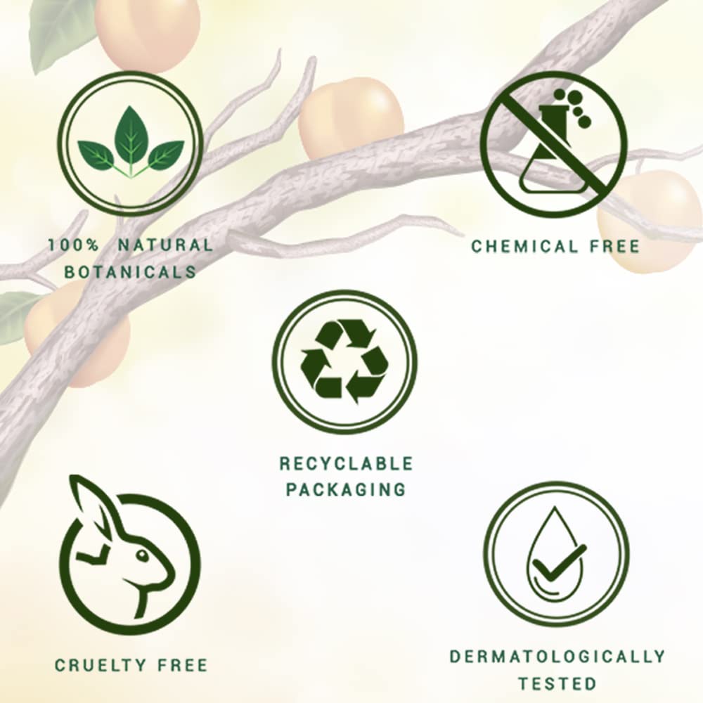 Biotique Apricot Refreshing Body Wash | Keeps Skin Fresh and Clean | Brightens Skin and Reducing Dark Spots | 100% Botanical Extracts | Suitable for All Skin Types | 200ml