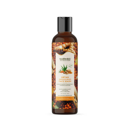 Wellwith by Ayuzera Ubtan Face Wash with Beads
