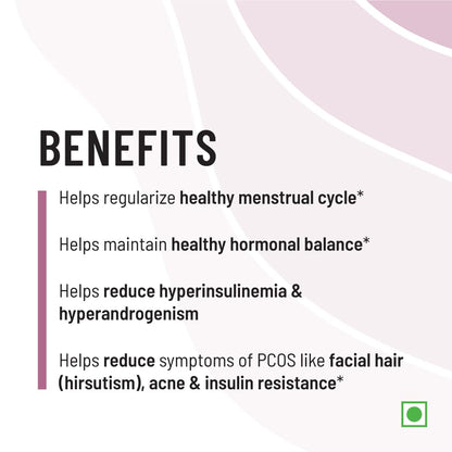 Unived PCOS Management, 40:1 Ratio 2000mg Myo-Inositol to 50mg D-Chiro-Inositol with Natural CaronisitolÂ®, for Acne, Facial Hair, Insulin Resistance (1 Month Supply capsules)