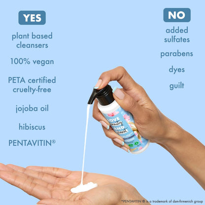 Love Beauty And Planet Jojoba oil, Hibiscus & Pentavitin Hydrate & Nourish Deep conditioning leave in treatment, 85ml