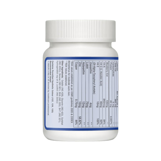 Zeelab Vision: Best Supplement Maintain Healthy Eyes and Good Vision | Multi-Vitamin Eye Care for Both Men & Women (28 Capsules)