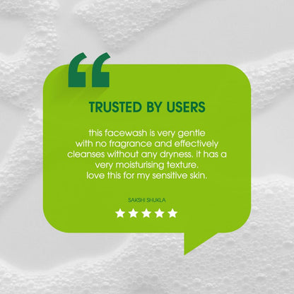Simple Kind To Skin Moisturising Facial Wash 100 ml | 100% Soap-Free Facewash | For normal to dry skin