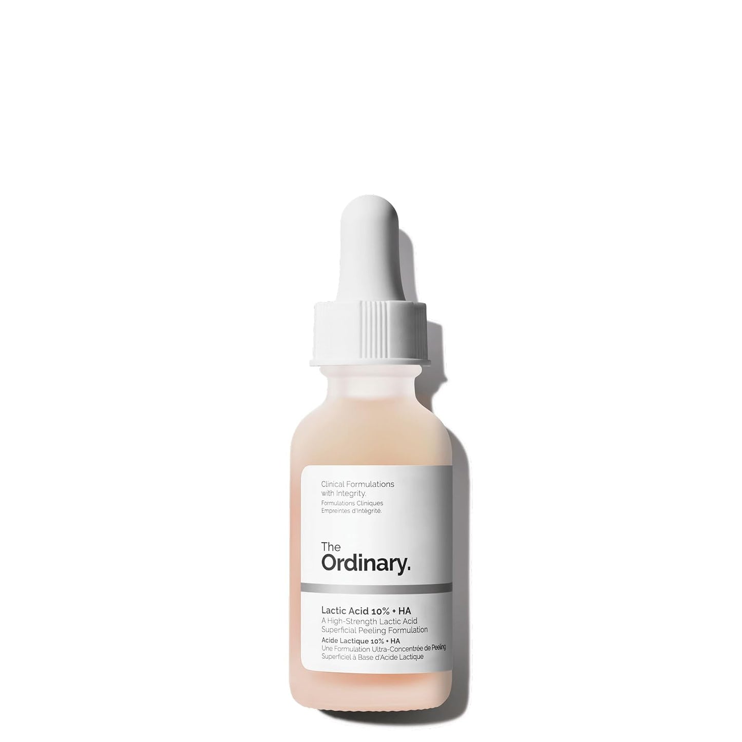 The Ordinary Lactic Acid 10% + Hyaluronic Acid 2%, High-Strength Exfoliating Serum for Smoother, Brighter Skin, 30ml