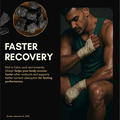 Rasayanam Pure Himalayan Shilajit Resin | Highly Purified with 75% Fulvic Acid & 80+ Trace Minerals | Supports Energy, Stamina, Strength & Recovery | 20 gm