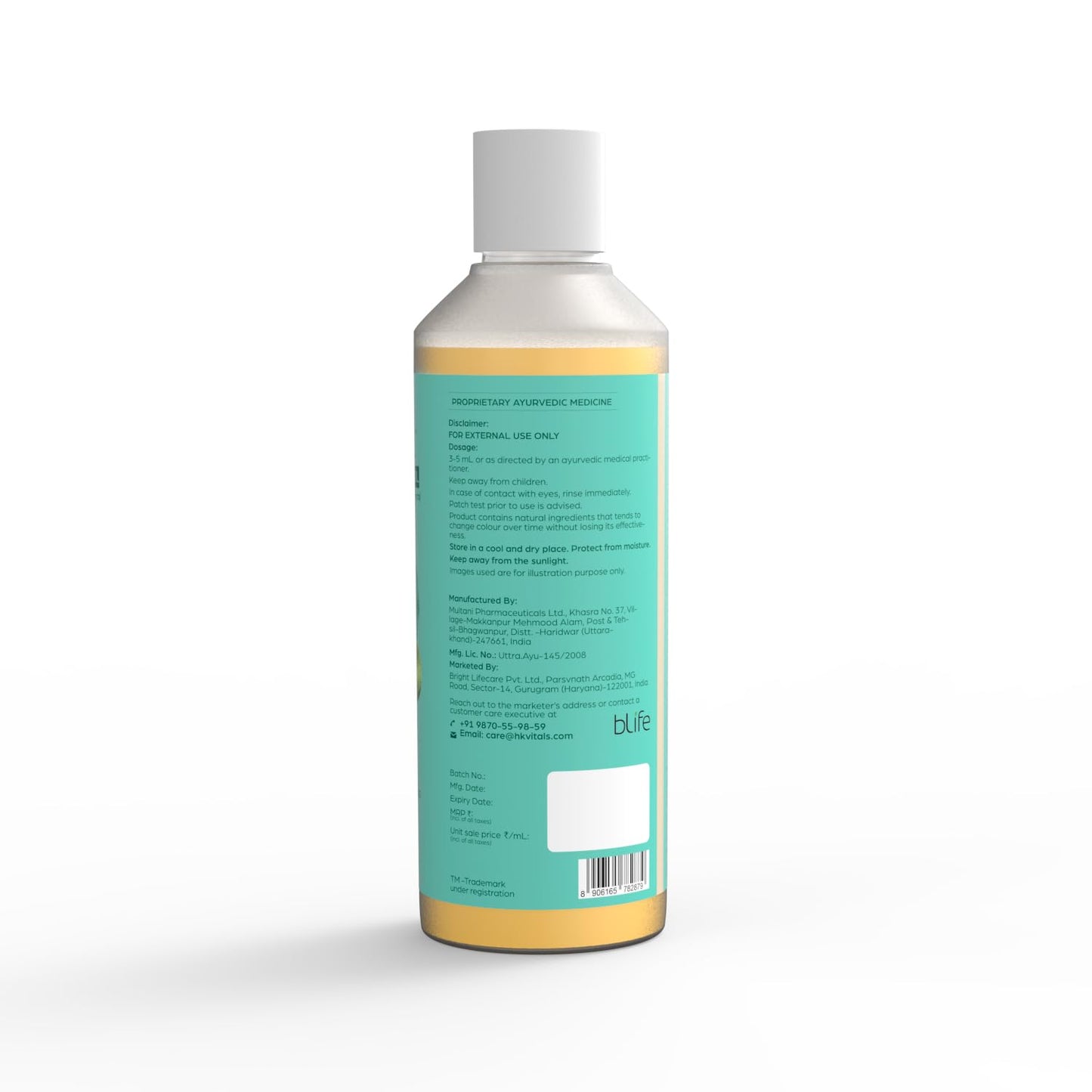 HealthKart HK Vitals Headful Nourish Hair Oil with Rosemary, Amla, Bhringraj (100ml) | For Hair Growth & Hair Fall Control