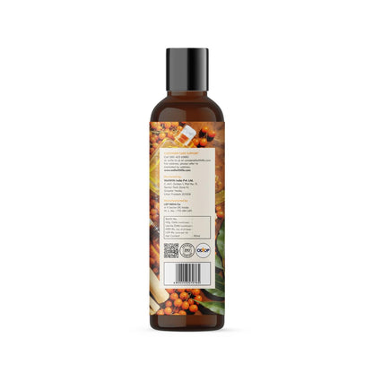 Wellwith(Ayuzera) Ubtan Face Wash With Beads (110ml, Pack of 1) | Haldi (Turmeric) Extract, Chandan extract, Neem extract, Aloe Vera Gel, Camphor