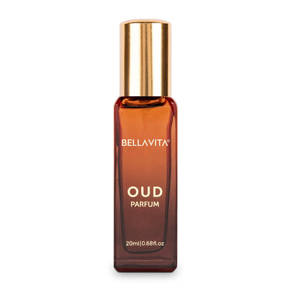 Bella Vita Luxury OUD PARFUM Intense Unisex Perfume for Men & Women with Carnation,Vanilla,Cedarwood|Woody,Oriental Long Lasting Fragrance Scent, 20Ml