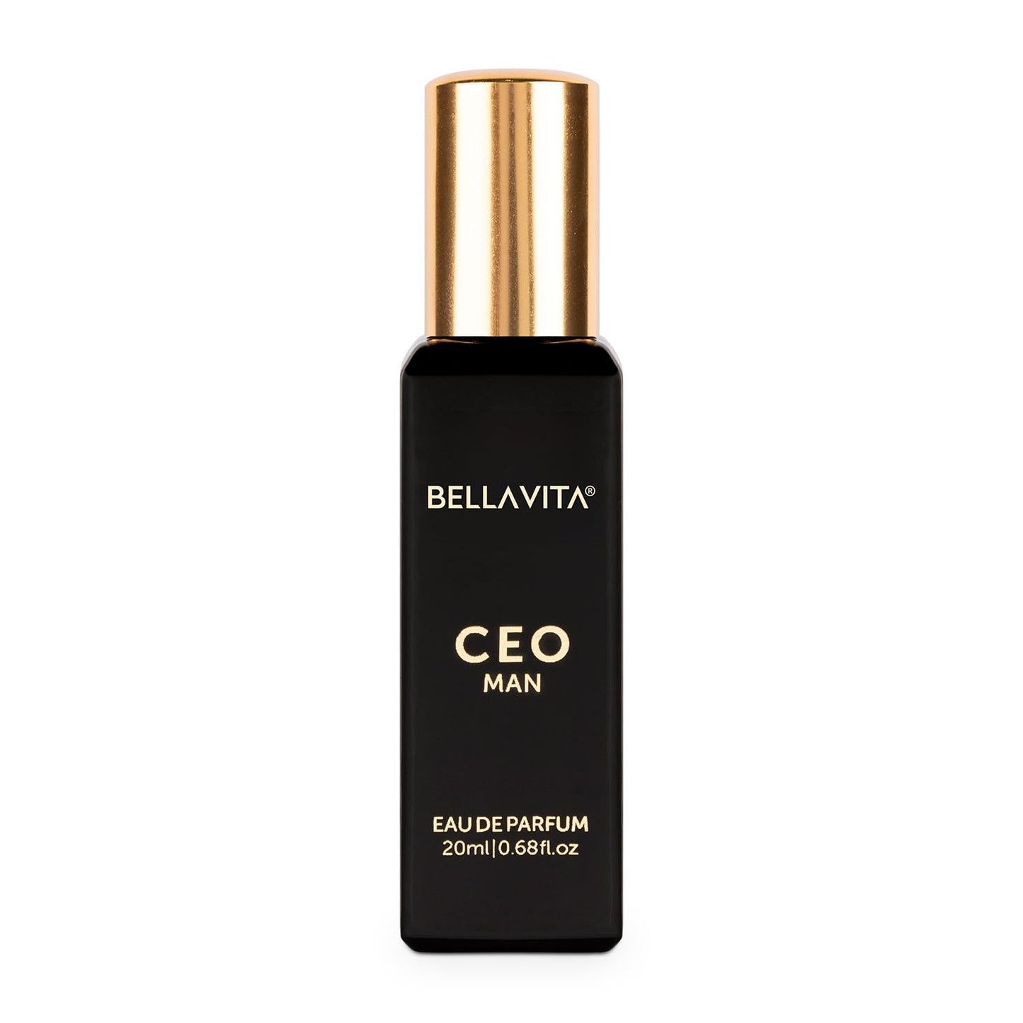 Bella Vita Luxury CEO MAN Eau De Parfum | Office Wear Perfume for Men with long lasting notes of Tonka and Agarwood 20 ML