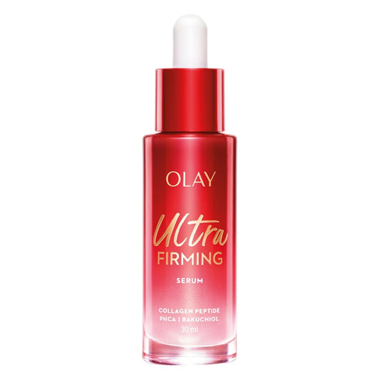 Olay Regenerist Ultra Firming Serum | PHCA, Bakuchiol, Collagen Peptide | Firm and Smooth Skin from Day 1 | Lightweight Texture | Dermatologist Tested | All Skin Types Including Sensitive Skin | 30ml