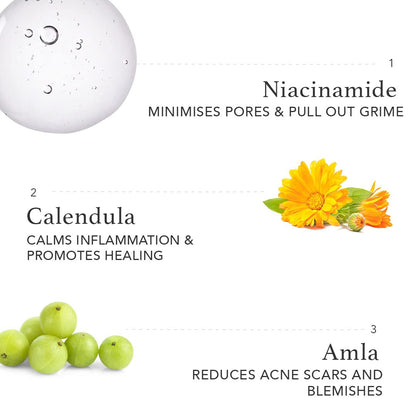 RAS Luxury Oils Luminous Detoxifying & Pore Refining Clay Face Mask For Glowing Skin, Tan Removal, Oil & Acne Control, Kaolin Clay, Green Tea, Neem & Amla Extract 50g