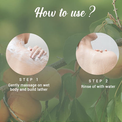 Biotique Bio Apricot Refreshing Body Wash | Keeps Skin Fresh and Clean | Brightens Skin and Reducing Dark Spots | 100% Botanical Extracts | Suitable for All Skin Types | 800ml
