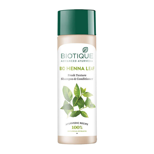 Biotique Fresh Henna Color Protect Shampoo & Conditioner For Color Treated Hair, 120 ml