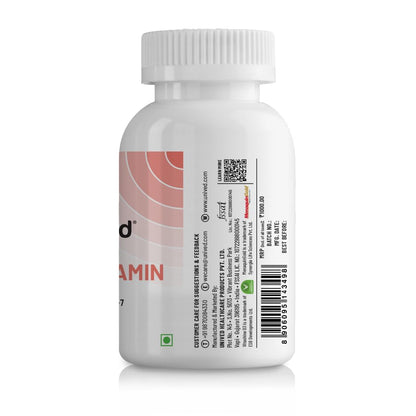 Unived Wholefood Multivitamin for Women | Vegan Plant-Based Multivitamins A, B-Complex, C, D3, E, & K2-7| Natural, Wholefood Plant Based, & Vegan | 60 Capsules