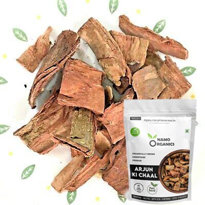 Namo Organics - Arjun ki Chaal â€“ 1 kg Arjuna Bark â€“ To Support Heart Health & Promote Good Cholesterol | Ayurvedic Heart Health Support | Natural, Sun-Dried, Unprocessed |
