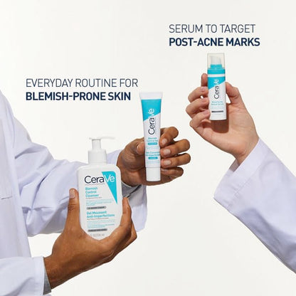 Cerave Blemish Control Cleanser with 2% Salicylic Acid & Niacinamide for Acne Prone Skin, Controls Acne & Spots, Unclog Pores & Reduces Blemishes, 236ml