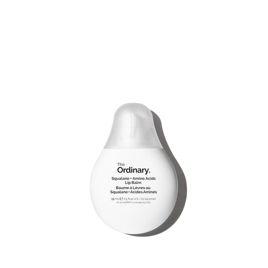 The Ordinary Squalane + Amino Acids Hydrating Lip Balm, for Lips, Elbows, and Cuticles, 15ml