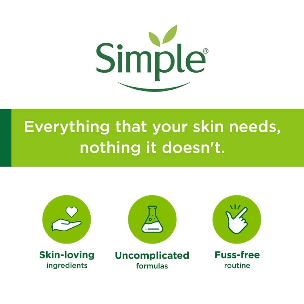 Simple Kind To Skin Refreshing Facial Wash 150 ml (Pack of 2)