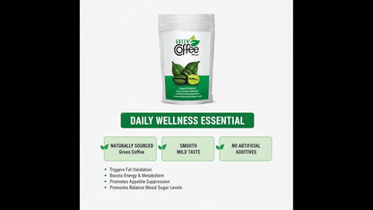 Vokin Biotech Organic Green Coffee Beans Unroasted Arabica Coffee Supports Weight Loss Management (500 Gram)-pack of1