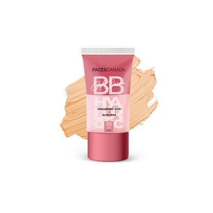 FACESCANADA SPF 35 BB Gel CrÃ¨me - Warm Caramel, 30g | Multitasking | Even Skin Tone | Instant Glow | Smooth Flawless Matte Finish | Hydrating | Lightweight & Nonsticky