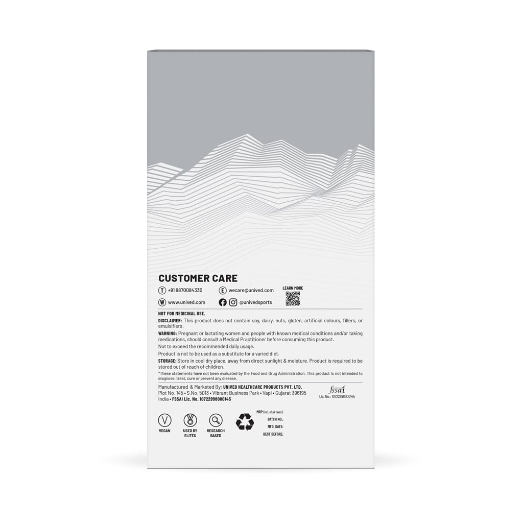 Unived Elite Drink Mix 320 | High Calorie Energy Drink | 2:1 Ratio & 80g Carbohydrates with 1705mg Essential Electrolytes | Endurance Athletes Sports Drink (Buzzing Naked (100mg Caffeine))