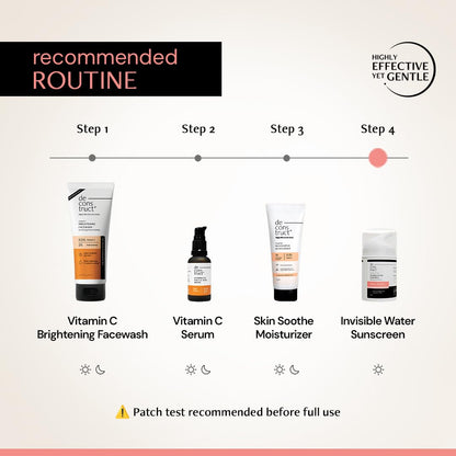 Deconstruct Invisible Water Sunscreen SPF 50 PA+++ | Instant Cooling & Freshness | 8-Hour Long Lasting Sunscreen | Broad Spectrum UVA & UVB Protection | No White Cast | For All Skin Types | 40g