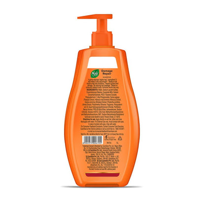 Nyle Naturals Damage Repair Shampoo 1 L | Hair Repairing with Papaya, Hibiscus, & Shikakai | pH Balanced & Paraben Free Gentle & Soft Shampoo For Women & Men
