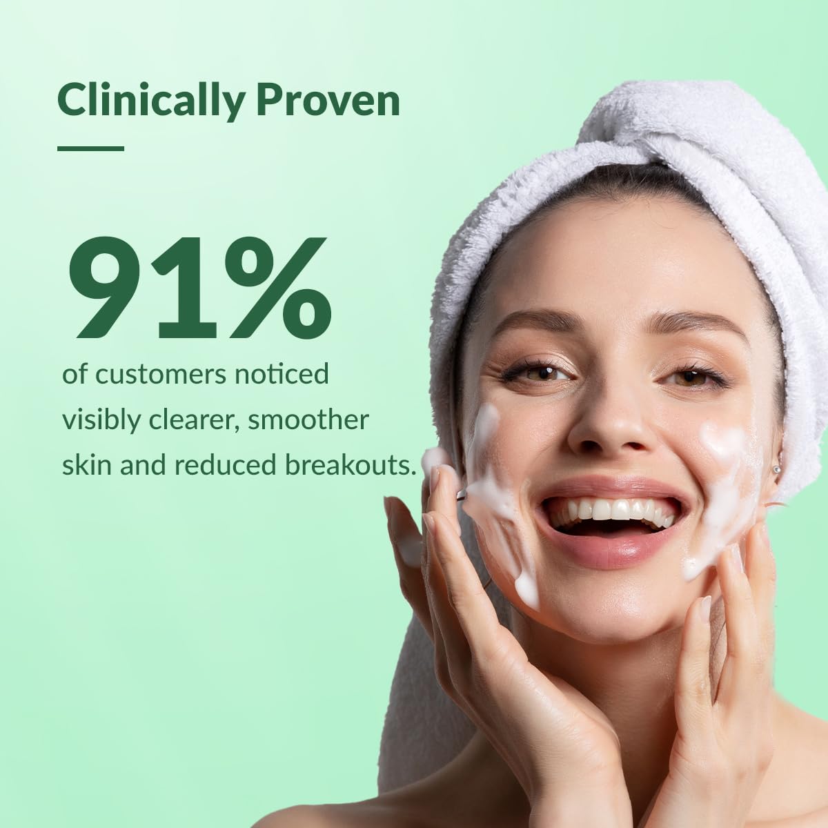 Fixderma Mandefix Foaming Cleanser with 2% Salicylic Acid | Nondrying Cleanser, Exfoliator, Reduces Skin Ageing | Salicylic Acid Face Wash for Sensitive and Acne Prone Skin - 100ml