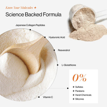 Beautywise Advanced Marine Japanese Collagen Peptides 200g For Skin, Hair & Nail Supplement (Mango)
