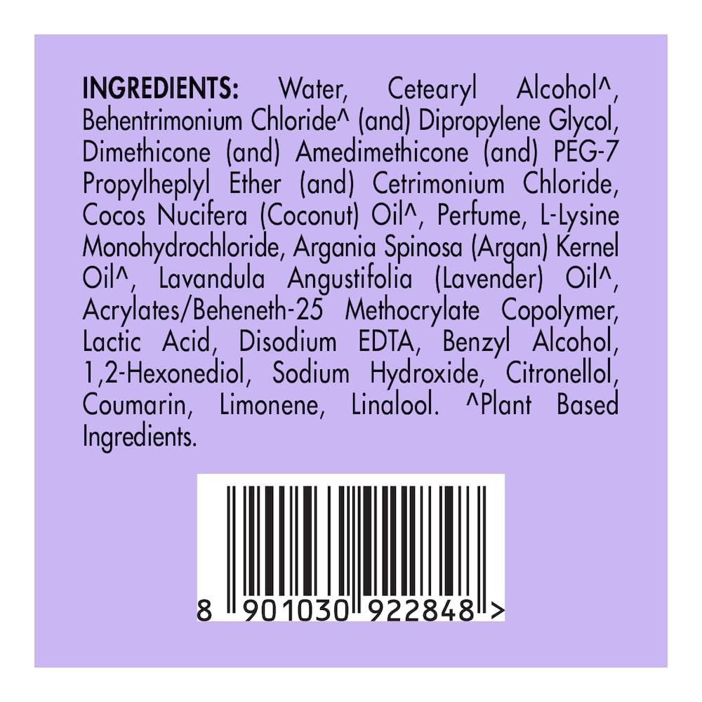 Love Beauty & Planet Argan Oil & Lavender Magic Mask for Smooth Frizz Free Hair|No Sulfates,No Paraben|200ml