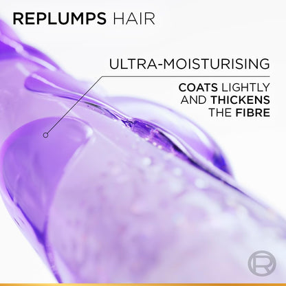 Lâ€™OrÃ©al Paris Hyaluron Moisture Shampoo Refill With Hyaluronic Acid For 72 HR Hydrated Hair, 500ml