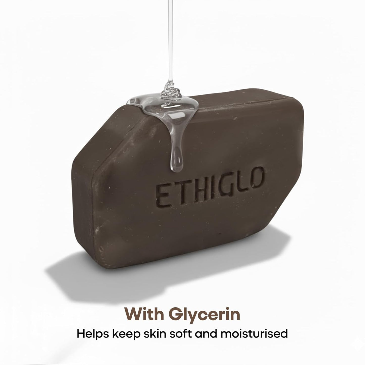 Ethiglo Deep Cleansing Soap for All Skin Types | Helps Reduce Acne Scars, Dullness, Tanning & Pigmentation | Leaves Skin Soft & Smooth | Pack of 1 (75g)