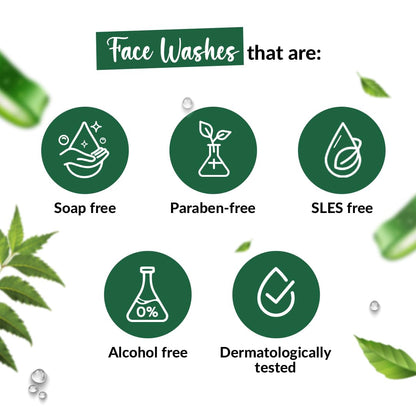 Medimix Ayurvedic Anti Pimple Face Wash 175ml | With Neem, Aloe Vera, and Turmeric | Helps reduce & prevent pimples | Natural | Herbal | Paraben-free | Soap-free | SLES-Free