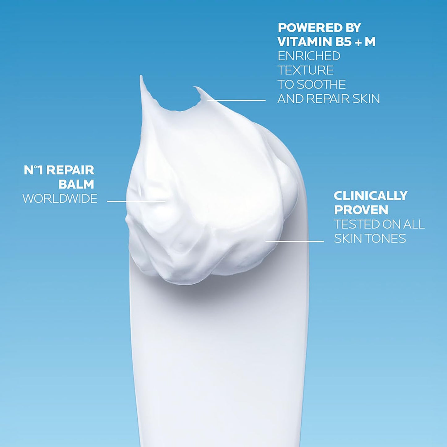 La Roche-Posay Cicaplast Baume B5+ Repair Moisturizer Balm | Hydrating Multi-Purpose Soothing Cream for Dry, Sensitive & Damaged Skin, Fragrance Free 40 ml