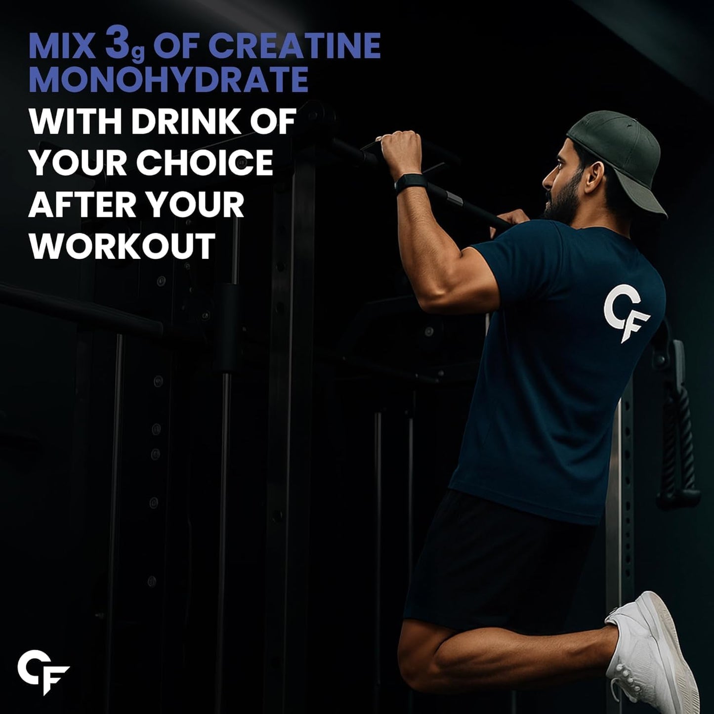 Carbamide Forte Creatine Powder|Micronized Creatine Mono Hydrate|Creatine Monohydrate 250 G For Lean Muscle Volumization|Gym Supplements For Men For Strength & Energy-Unflavoured Powder-80 Servings