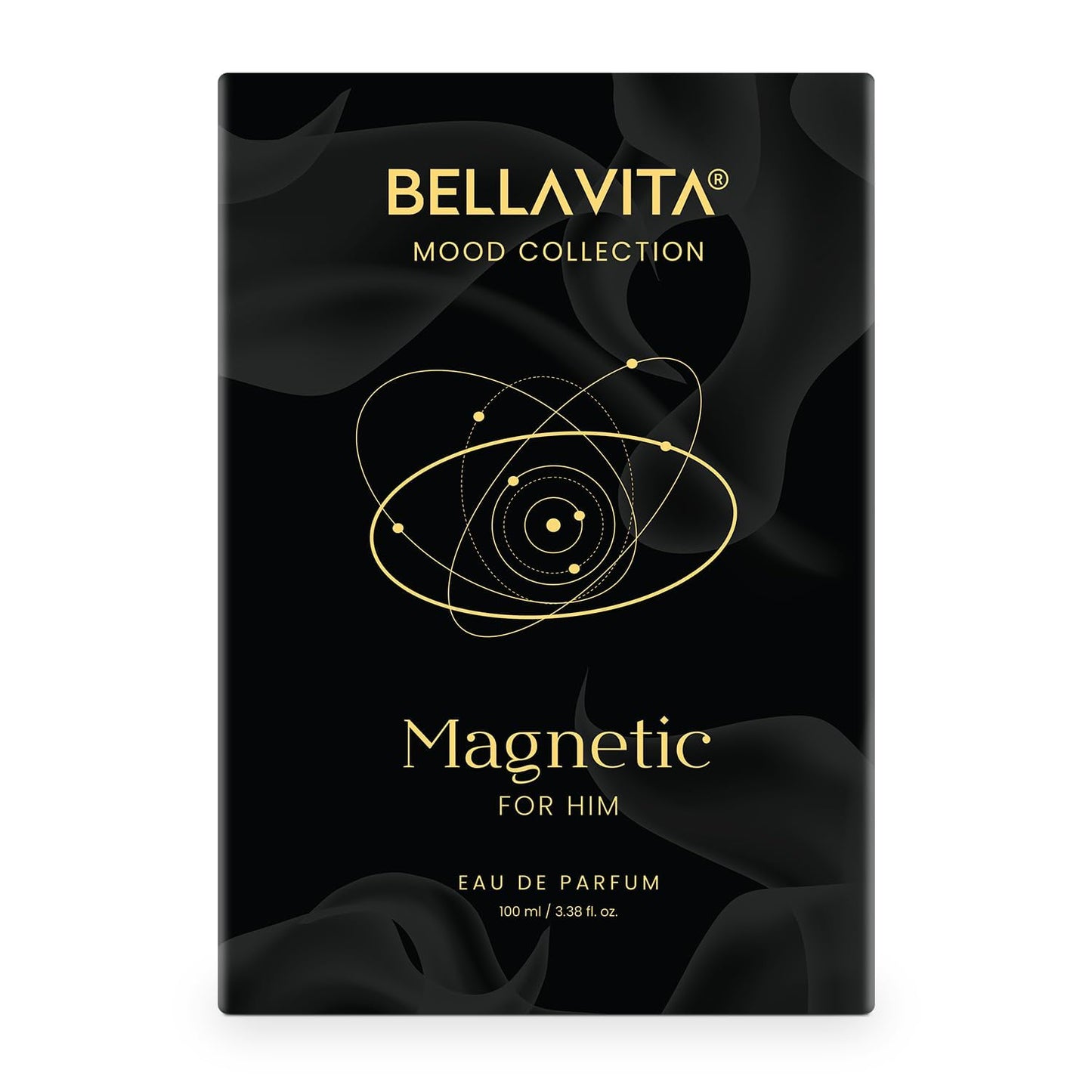 BELLAVITA Mood Collection Magnetic EDP 100ml | Long Lasting Perfume for Man | Grapefruit, Jasmine and Vanilla | Gourmand, Floral Fragrance Perfume for Men