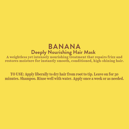 Biotique Banana Deeply Nourishing Hair Mask For Normal To Dry Hair, 175 Gram